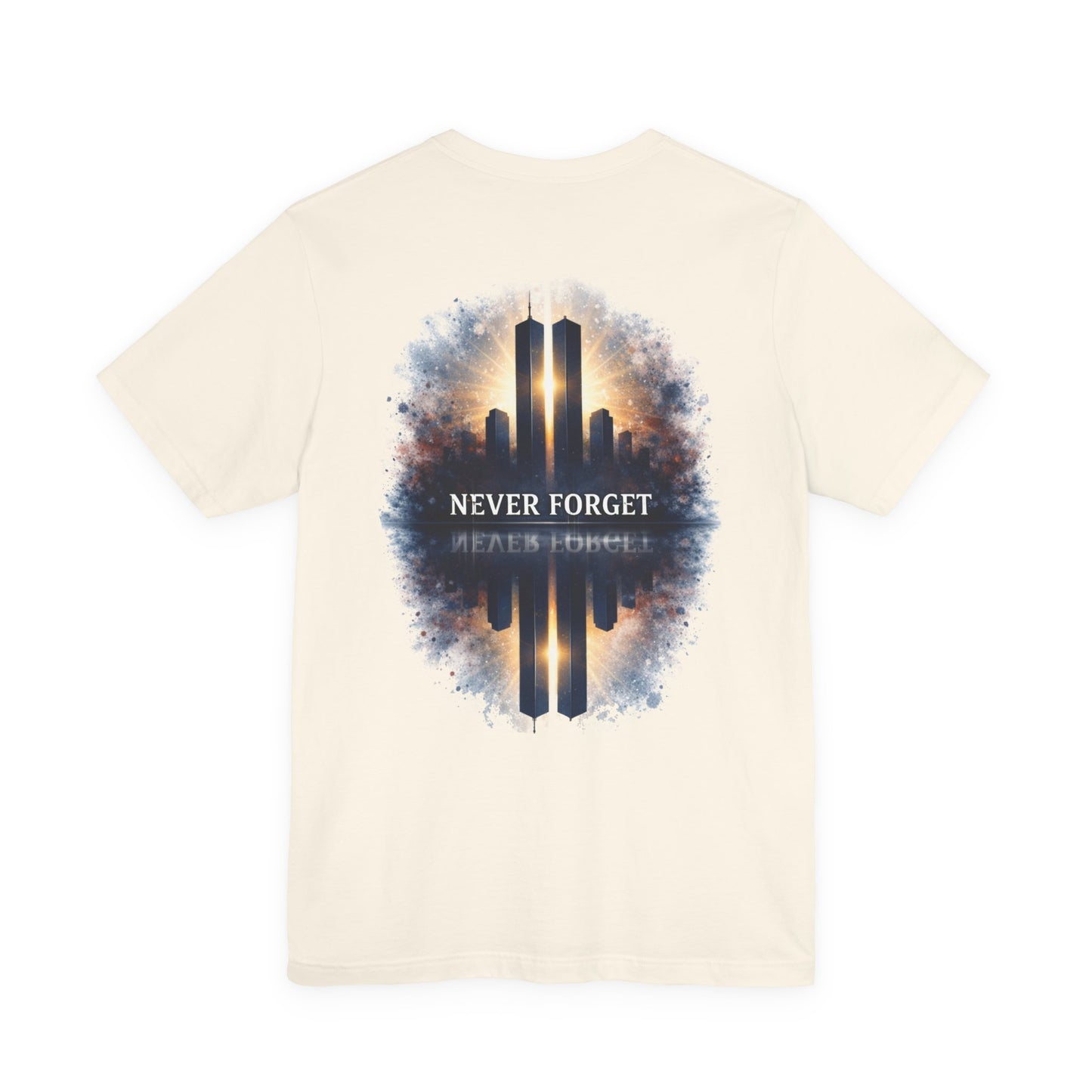 9/11 Never Forget Tee — World Trade Center Memorial Shirt