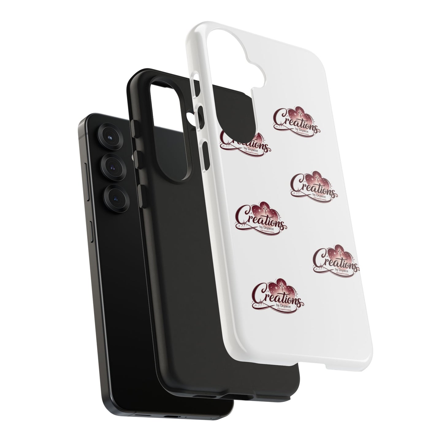Logo Pattern Tough Phone Case — Creations Repeat Design