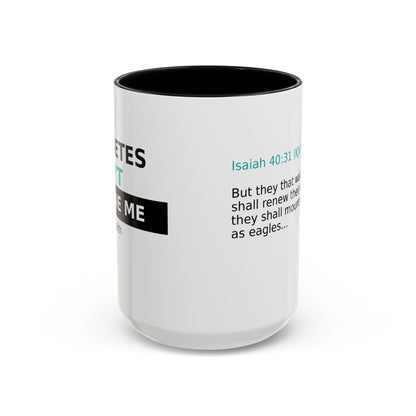 Scripture Coffee Mug — Isaiah 40:31 Inspirational Accent Mug (11/15oz)