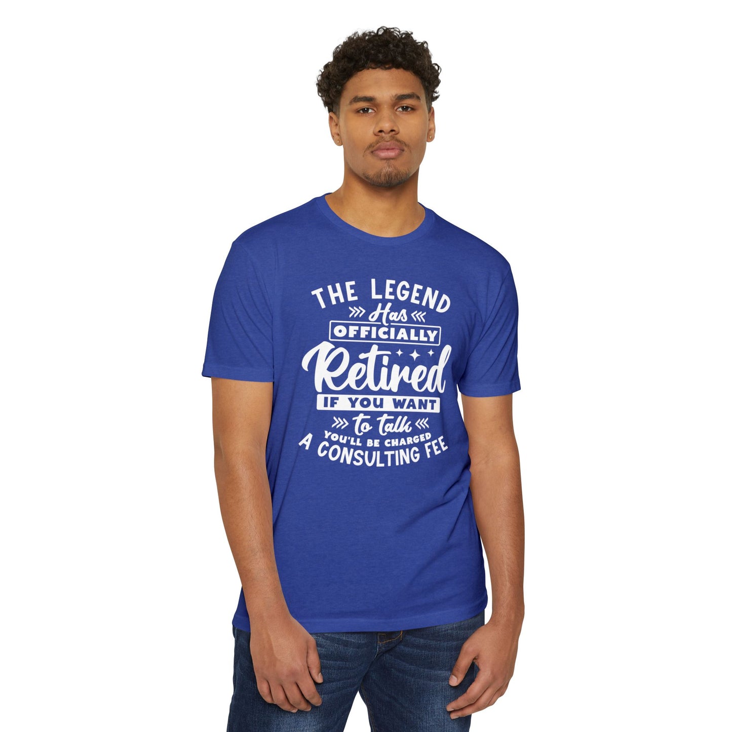 Retired Legend T-Shirt — "The Legend Has Officially Retired" Funny Retirement Tee