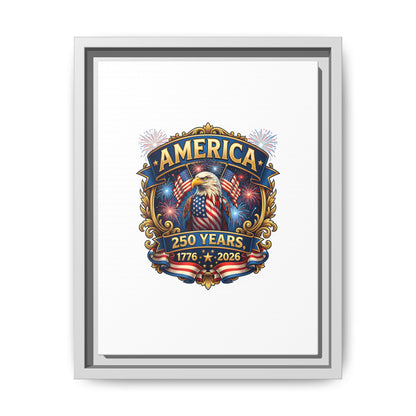 Matte Canvas, Framed (Multi-color)