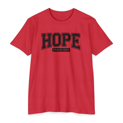 Hope Psalm 130:5 T-Shirt — Inspirational Faith Tee