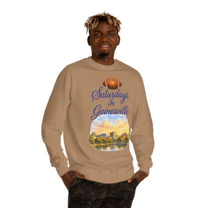Saturdays in Gainesville Sweatshirt — Football City Skyline Crewneck