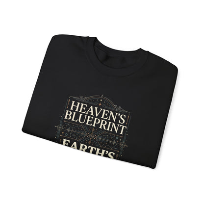 Heaven’s Blueprint Earth’s Journey Sweatshirt