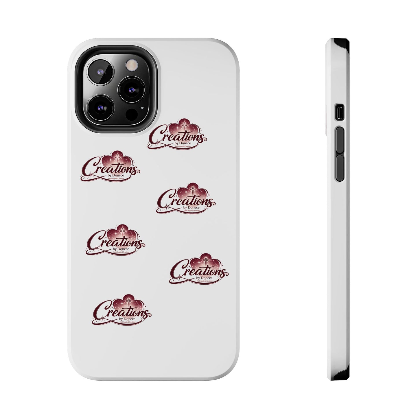 Logo Pattern Tough Phone Case — Creations Repeat Design