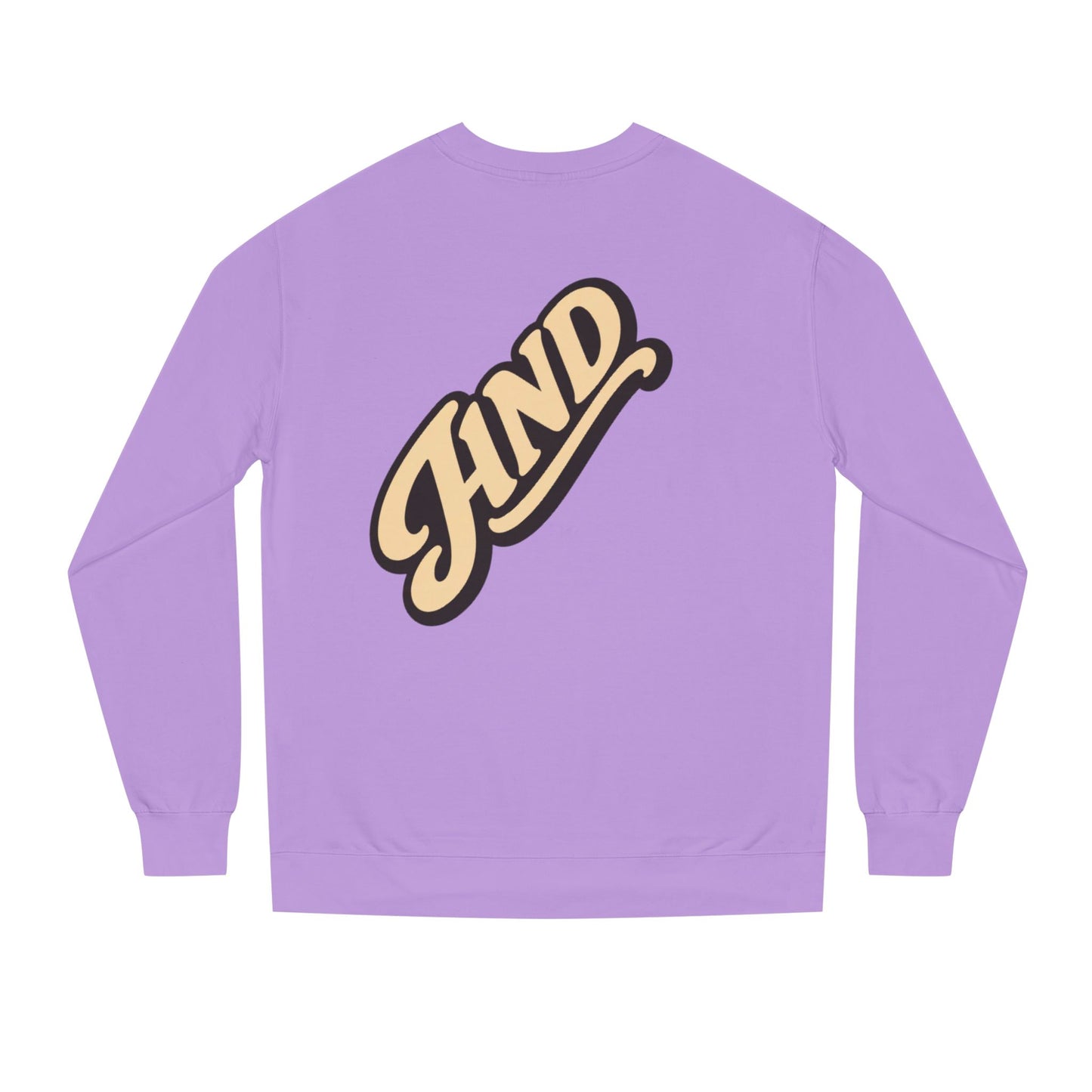 Kind Script Sweatshirt — Retro 'KIND' Graphic Crewneck