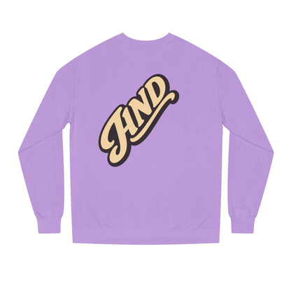 Kind Script Sweatshirt — Retro 'KIND' Graphic Crewneck