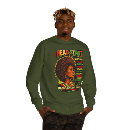 Head Start Black Excellence Sweatshirt — Afrocentric Empowerment Crewneck