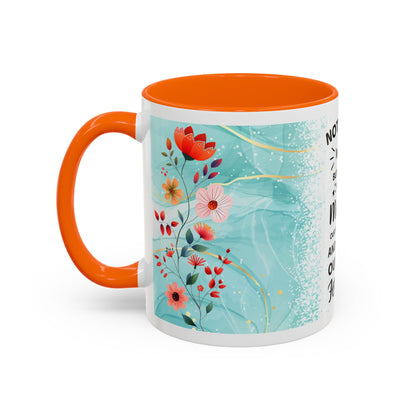 Mother Coffee Mug — “Not Just a Word but a Whole World” Floral Gift (11/15oz)