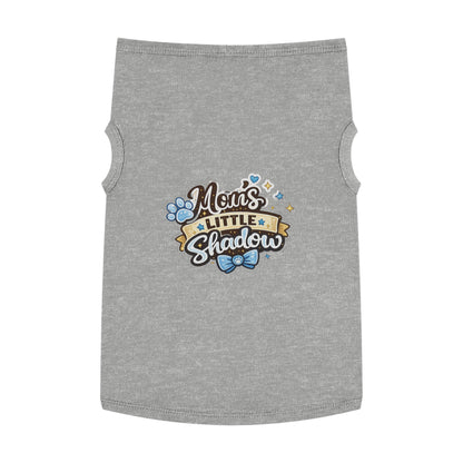Mom's Little Shadow Pet Tank — Cute Paw Print Dog Shirt