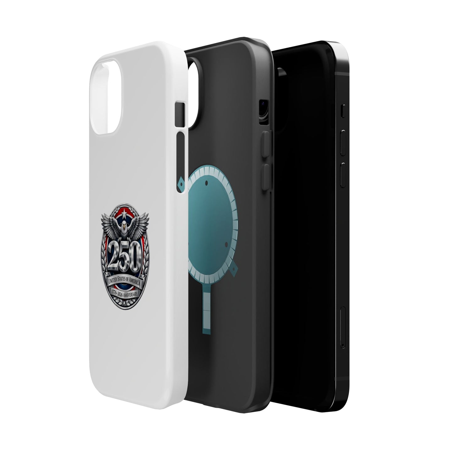 iPhone Magnetic Impact Case — 250th Anniversary Eagle Badge Design