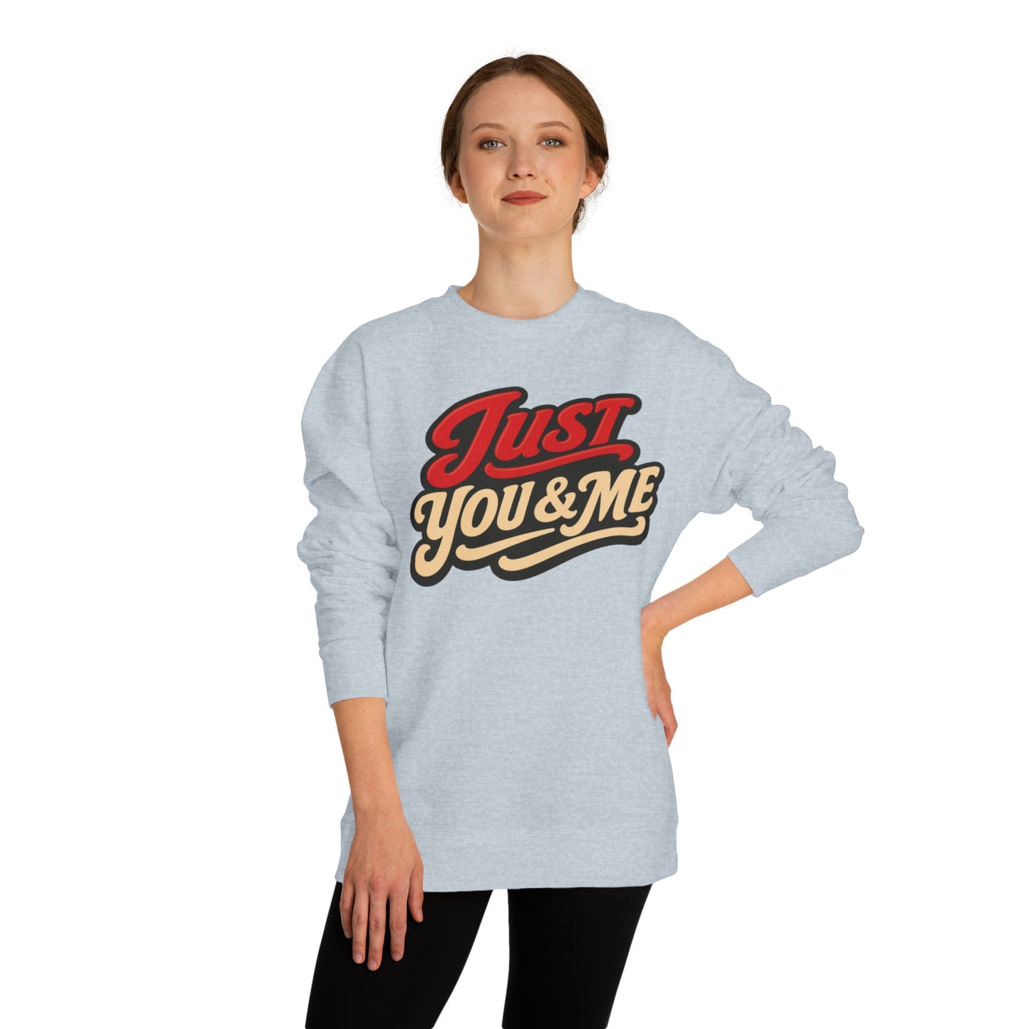 Just You & Me Sweatshirt – Retro Couples Crewneck