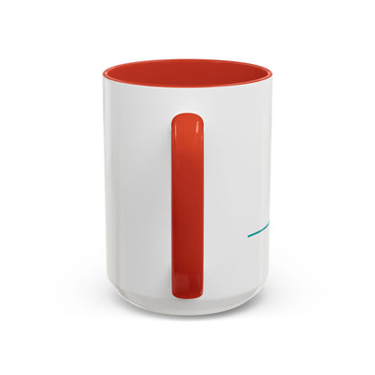 Diabetes Won't Define Me Accent Coffee Mug — "I Walk by Faith" Inspirational Tea Cup