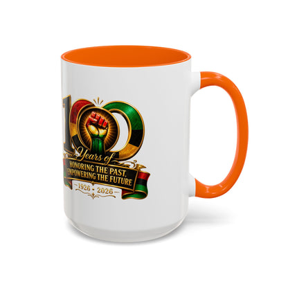 100 Years Commemorative Coffee Mug — "Honoring the Past, Empowering the Future"