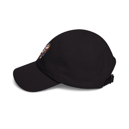 Dad Cap - "Never Forget 9/11" Heart American Flag Tribute Cap