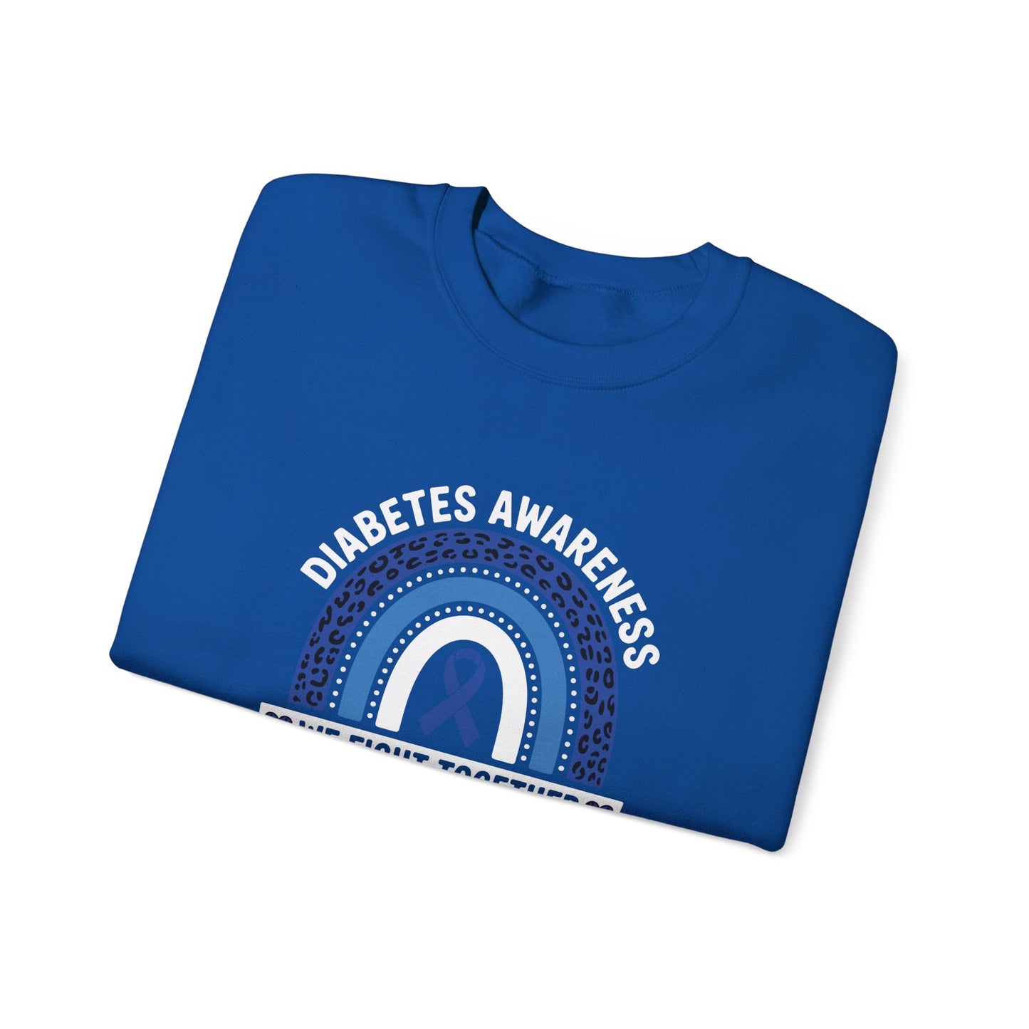Diabetes Awareness We Fight Together Sweatshirt
