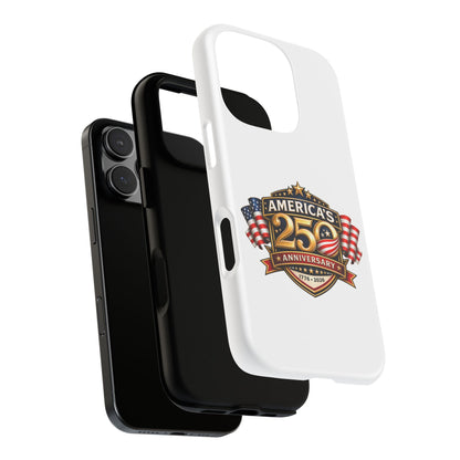 25th Anniversary Patriotic Phone Case — America’s Celebration Design