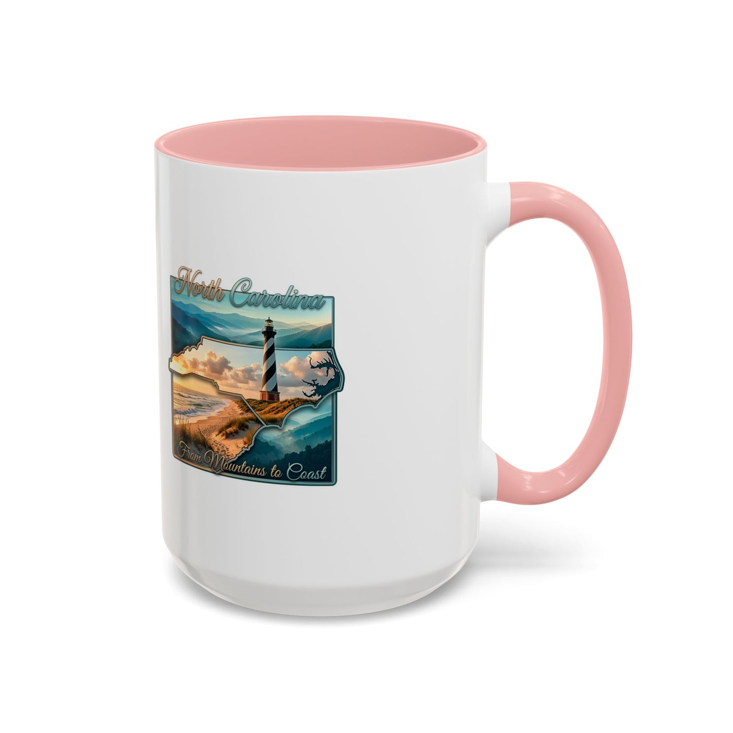Coastal Lighthouse Coffee Mug – From Mountains to Coast Accent Mug