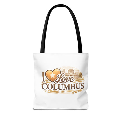 Columbus City Tote Bag — I Love Columbus Souvenir Tote