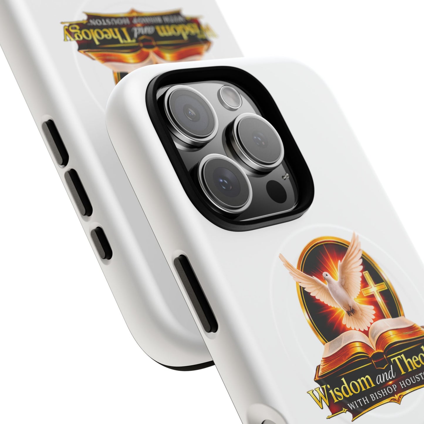 Wisdom and Theology Phone Case — Tough Magnetic Christian iPhone Cover
