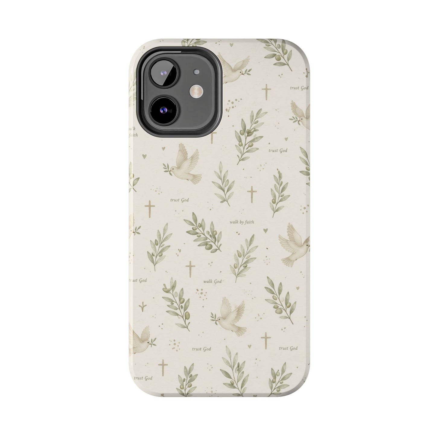 Walk By Faith Phone Case | Christian Floral iPhone Case