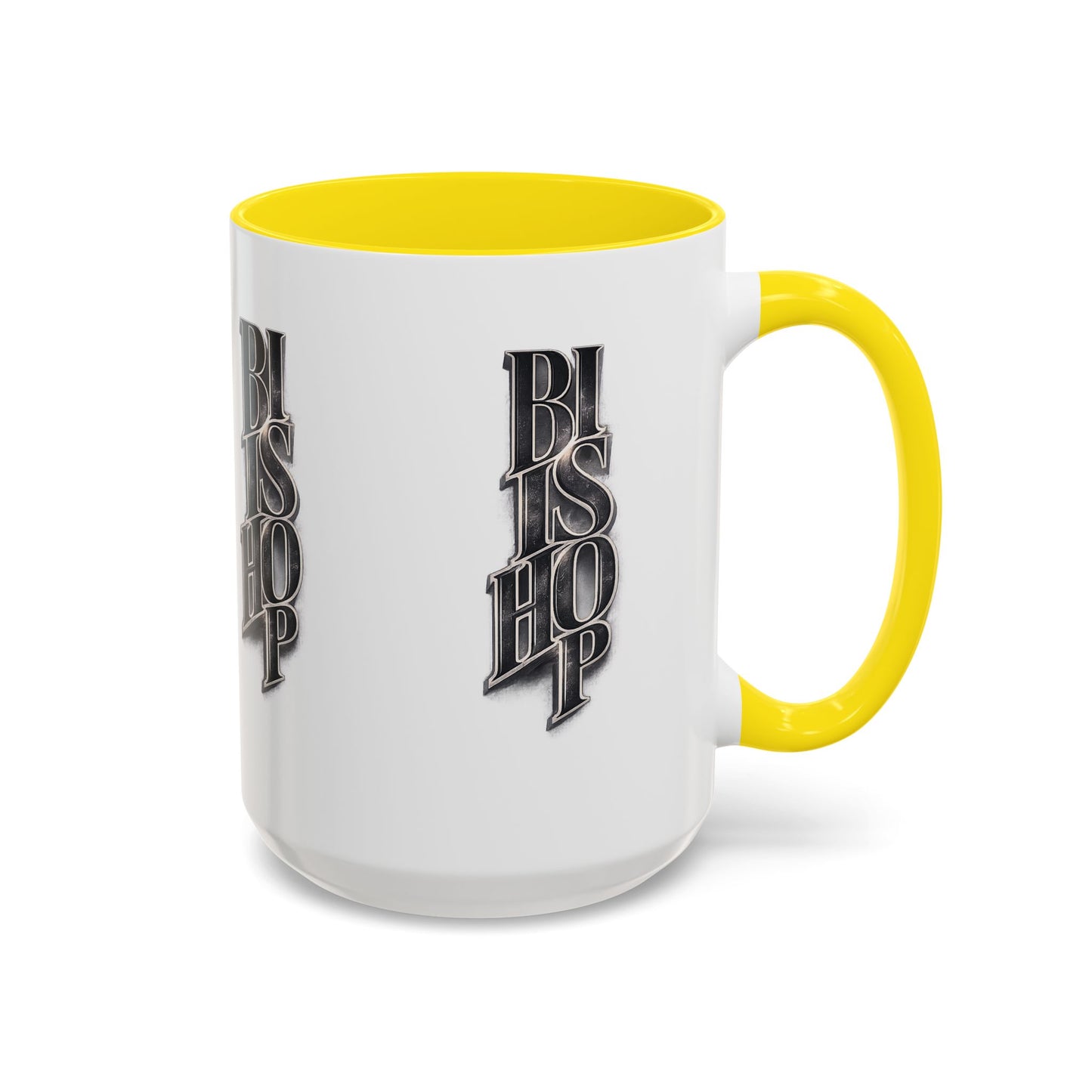 Bishop Vertical Logo Accent Coffee Mug — 11/15oz