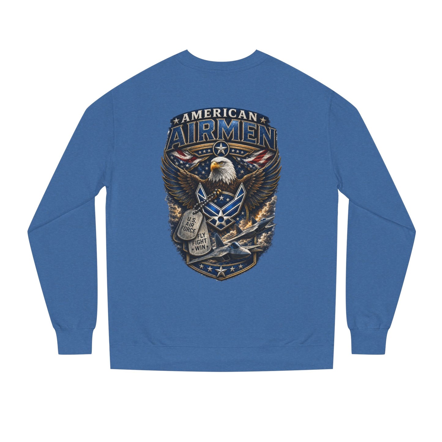 American Airmen Eagle Sweatshirt — Patriotic Air Force Crewneck