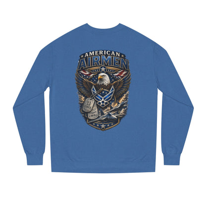 American Airmen Eagle Sweatshirt — Patriotic Air Force Crewneck
