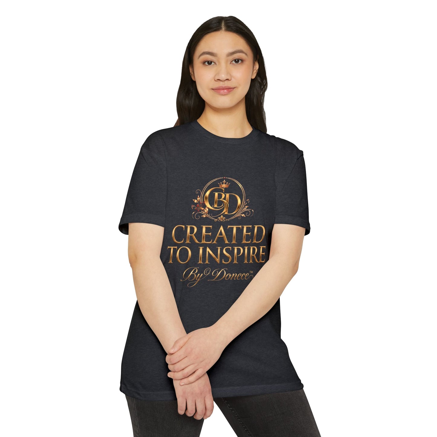 Created to Inspire T-Shirt — Inspirational Graphic Tee