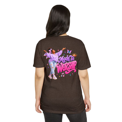 Made to Worship T-Shirt — Christian Faith Graphic Tee