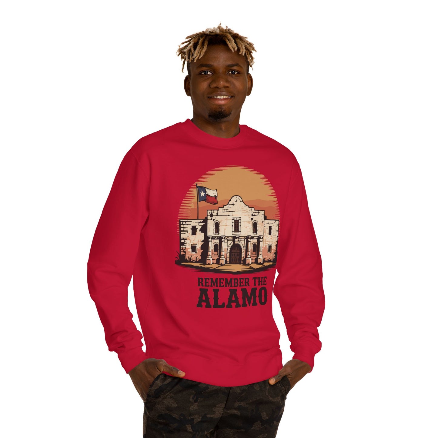 Remember The Alamo Sweatshirt – Vintage Texas Alamo Crewneck