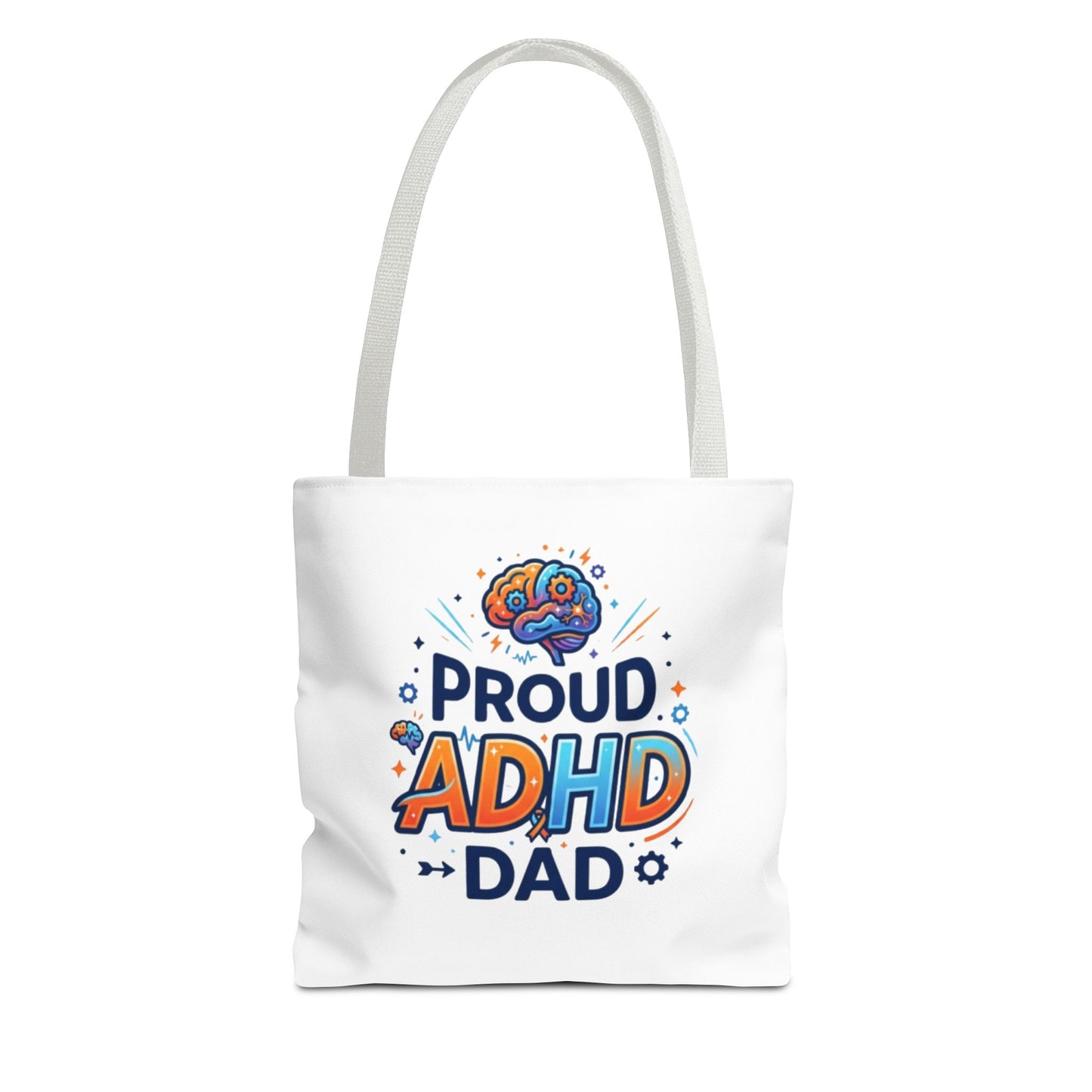 Proud ADHD Dad Tote Bag — Awareness Gift for Fathers