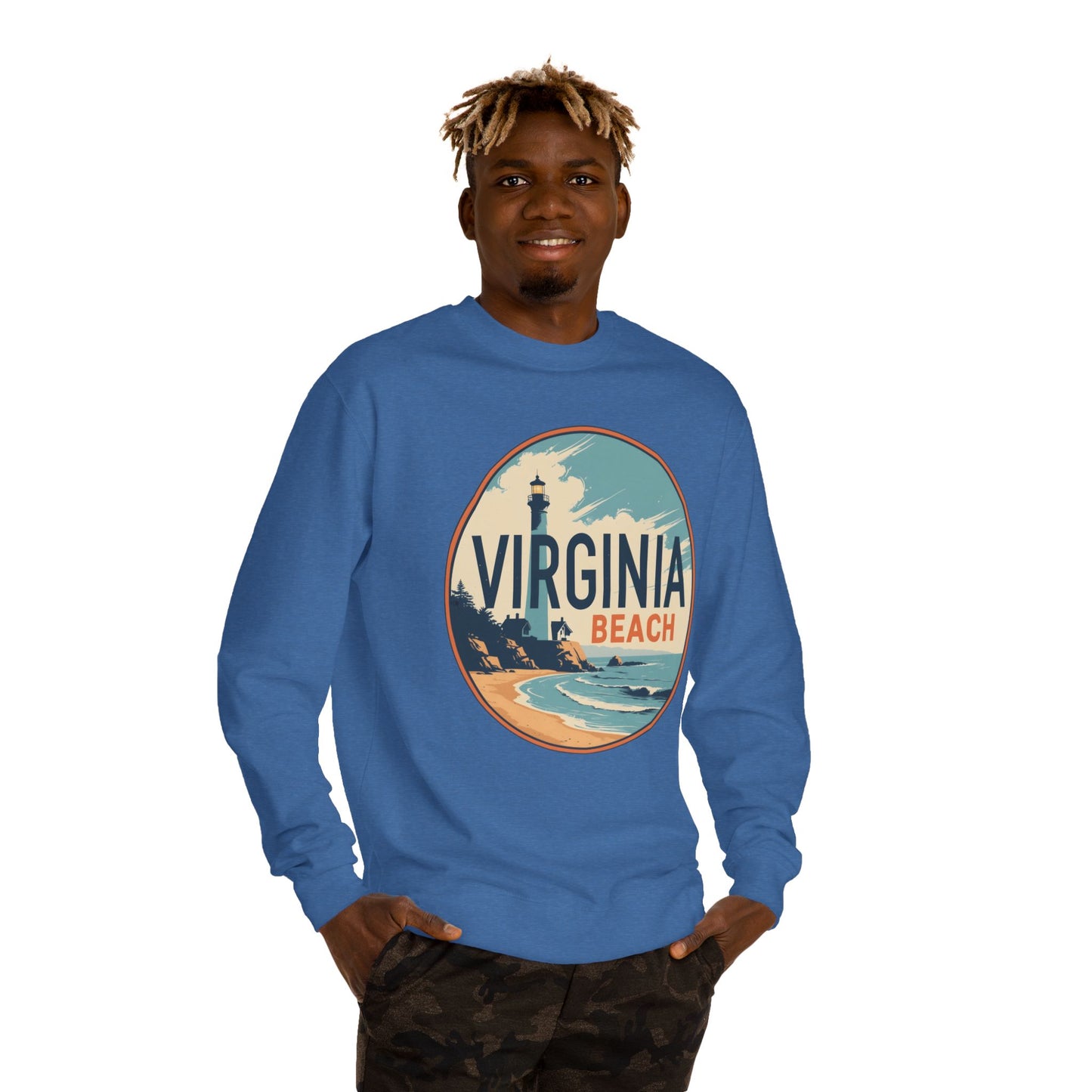 Virginia Beach Retro Lighthouse Sweatshirt