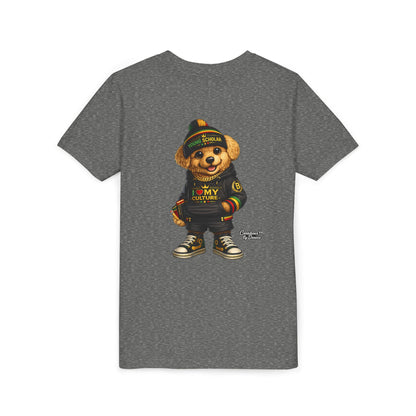 Youth Bear Graphic Tee – "I Love My Culture" Urban Streetwear