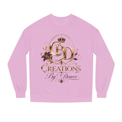 Crewneck Sweatshirt — Creations By Donece Gold Logo Crewneck