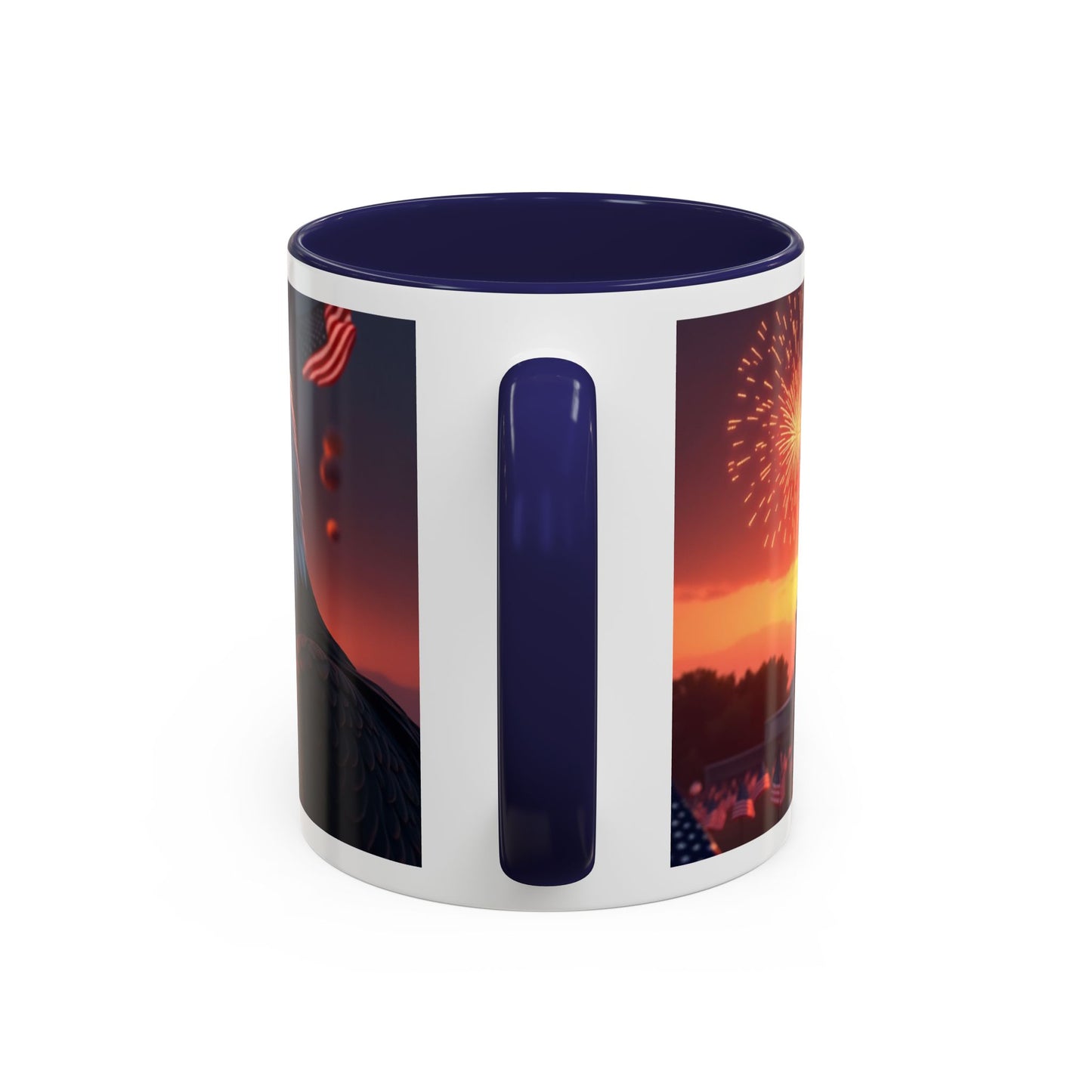 250 Years 1776–2026 Eagle Coffee Mug — Patriotic Anniversary 250th USA Celebration