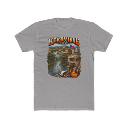 Kerrville Texas Scenic T-Shirt — Riverfront Guitar Vintage Travel Tee