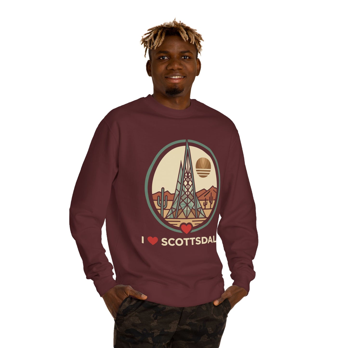 I  Scottsdale Sweatshirt — Desert Retro Crewneck