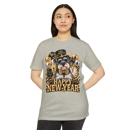 Happy New Year Schnauzer T-Shirt
