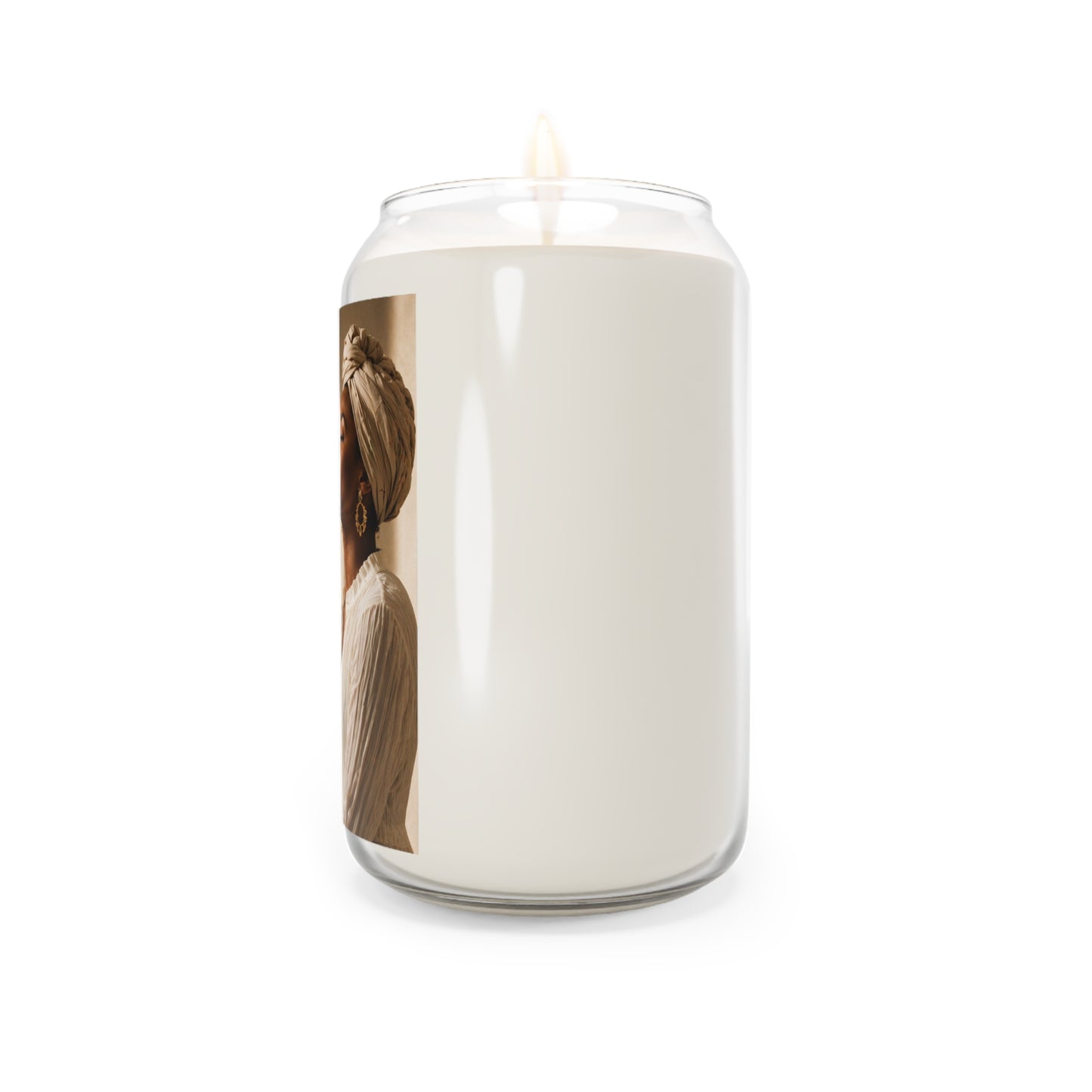 Inspirational Soy Candle 13.75oz — "She is clothed with strength & dignity" Scented Jar