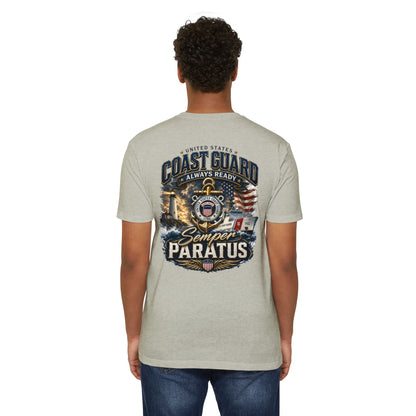Coast Guard Semper Paratus T-Shirt – U.S. Coast Guard Veteran Tee