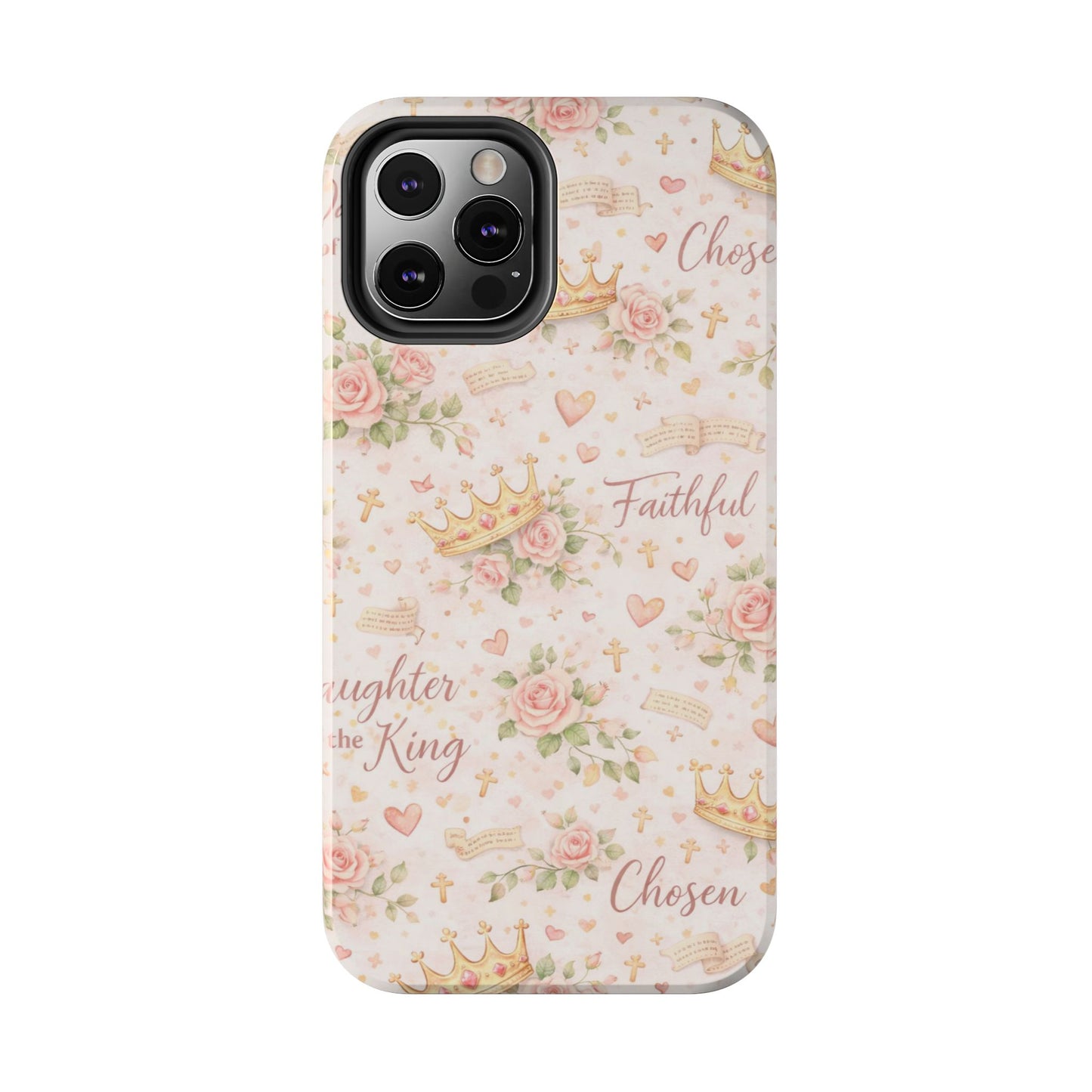 Daughter Of The King Phone Case | Christian Floral iPhone Case