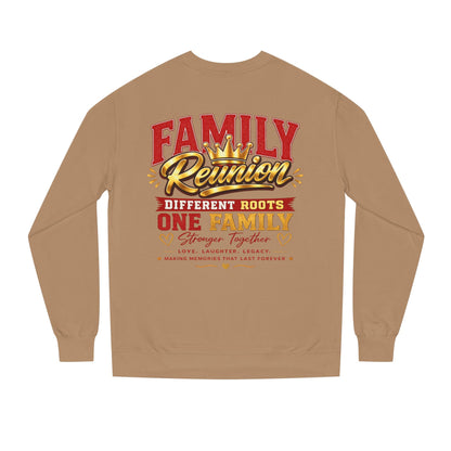 Family Reunion Sweatshirt - "Different Roots One Family" Crewneck