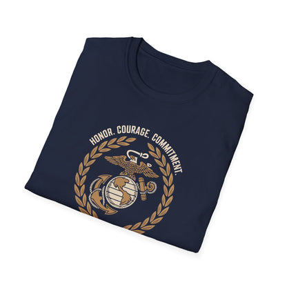 Honor Courage Commitment The Marines T‑Shirt