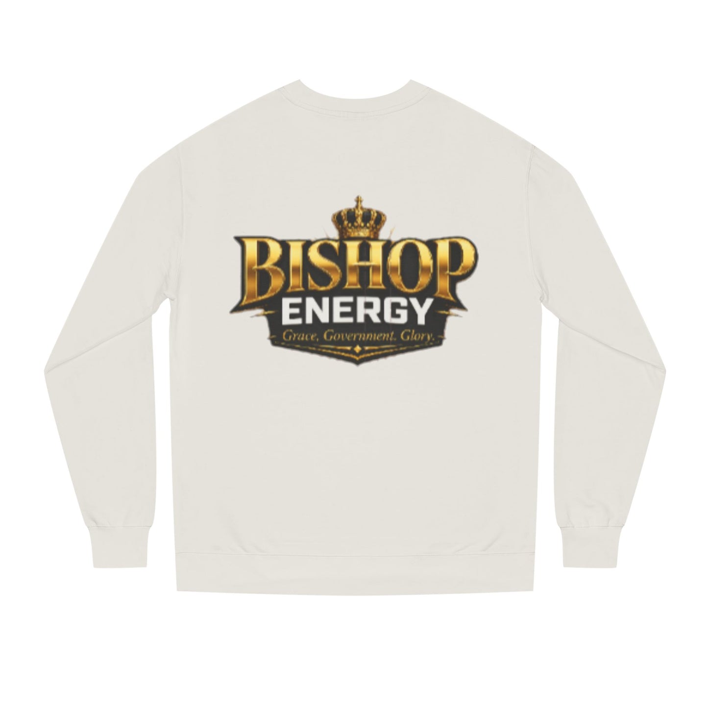 Bishop Energy Crewneck Sweatshirt — Gold Crown Logo Streetwear