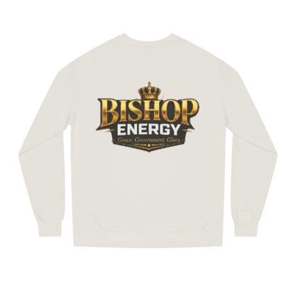 Bishop Energy Crewneck Sweatshirt — Gold Crown Logo Streetwear