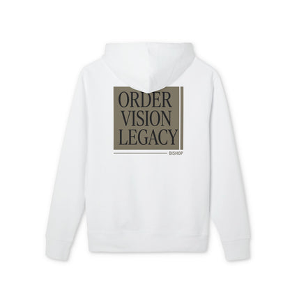 Order Vision Legacy Hoodie — Minimalist Typographic Pullover