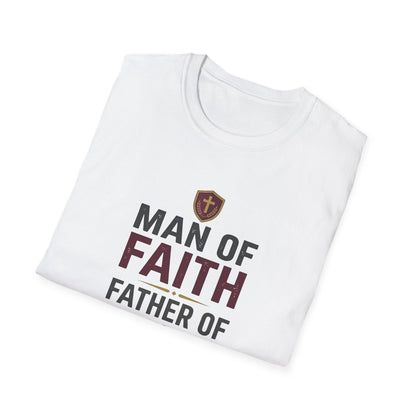 Man of Faith Father of Strength T-Shirt