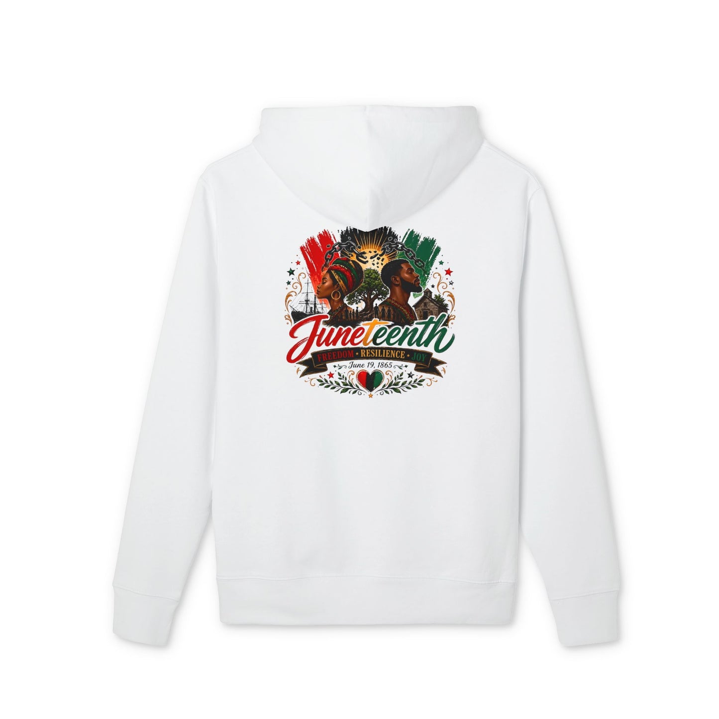 Juneteenth Hoodie — Black Freedom Celebration Sweatshirt