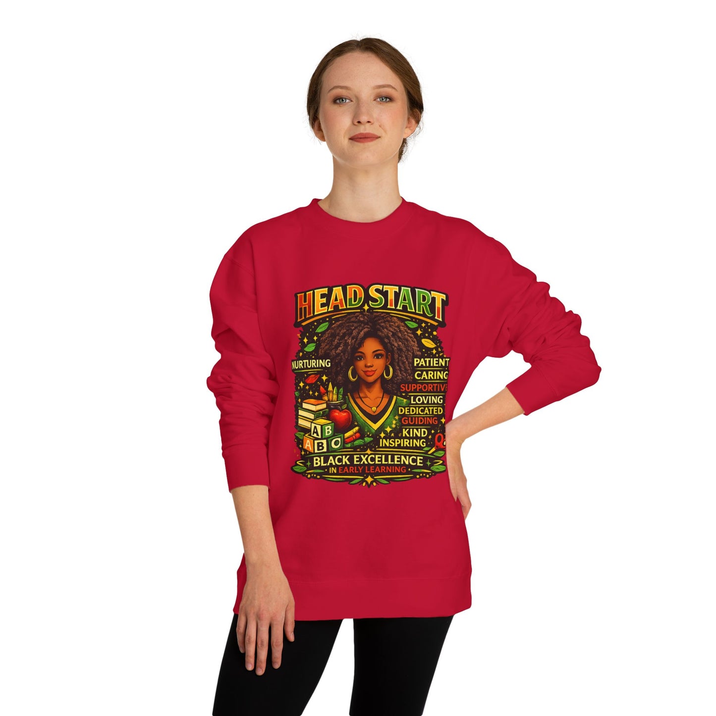 Headstart Black Excellence Sweatshirt — Inspirational Teacher / Early Education Crewneck